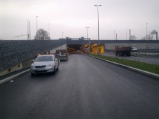 Tunel Blanka - vjezd Holešovice